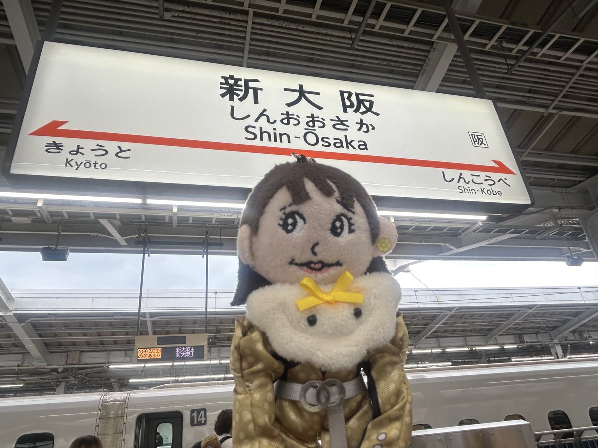wakanyan_mcz's tweet photo. 新大阪駅のJR乗り換え〜大阪駅までの間に詩織ちゃんマスコット落としてしまったみたいです…(何やってんだ)もしお見かけしましたら…保護していただけたら助かります…ダメ元でツイート😢 https://t.co/tg60mpI6sr