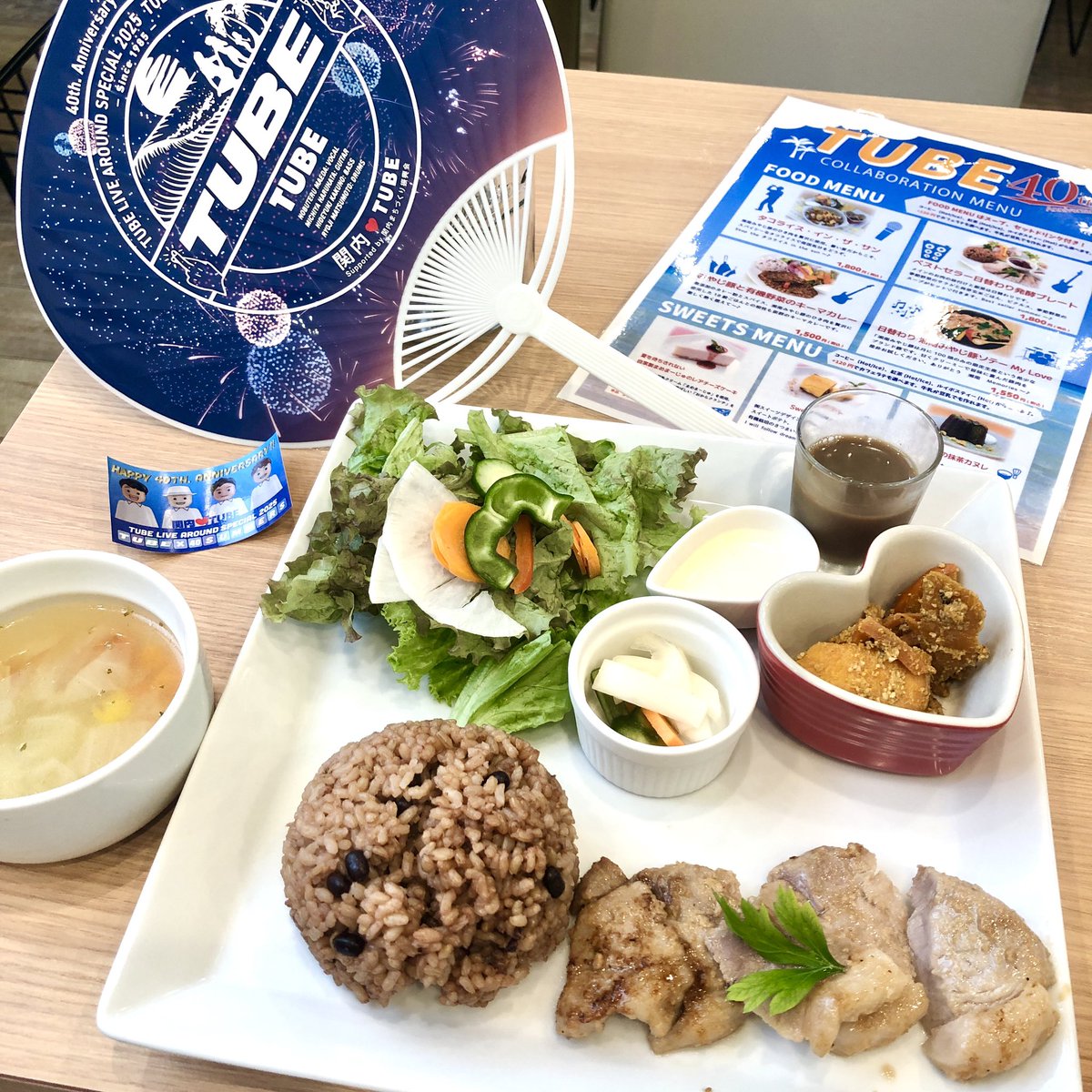 smile_mii_smile's tweet photo. オーガニックのご飯が美味しくて毎年朝食はこちらへ。帰り際、今年もありがとうございますと店長さんの方からお声をかけて頂き、年に1回しか伺えないのに覚えて下さってたなんて感激😭とっても嬉しかったです🥰とても美味しかったです。ご馳走様でした💕
#関内TUBE
#CafeLEAF 2
#TUBE
#TUBE40周年 https://t.co/y36shwjumy