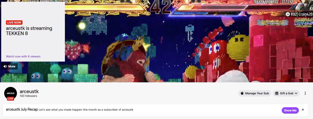 WE JUST HIT 100 FOLLOWERS ON STREAM! Thank you to everyone showing love and support. It means the world! ARC TAKE OVERRRRRRR <3