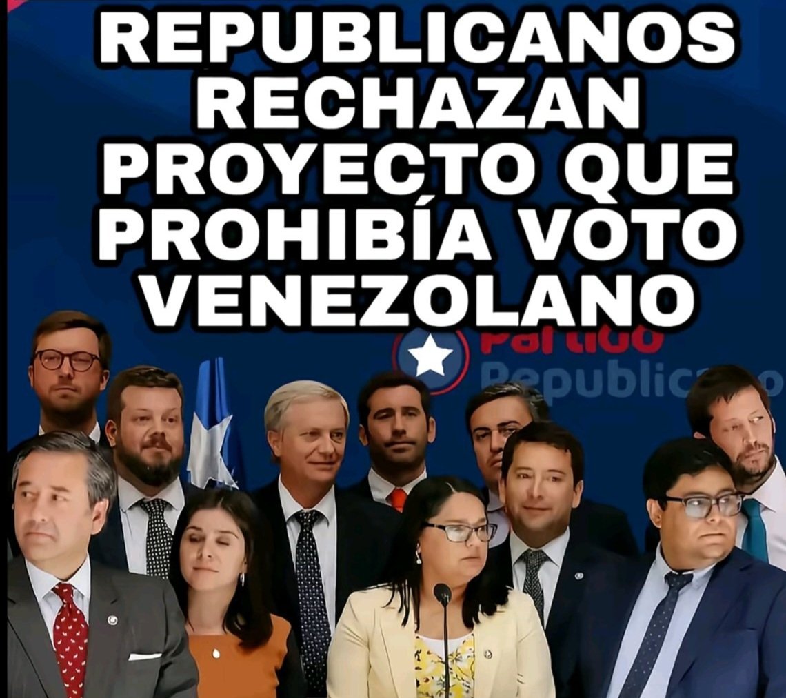 Eduardo Debia (@debiaeduardo) on Twitter photo Chile está bajo el síndrome de Estocolmo.
La derecha nos viene castigando 52 años y cuando tenemos la mejor arma para combatirlos...
UN LAPIZ!!
VOTAMOS POR ELLOS!!
Despierta Chileno
NO VOTES POR LA DERECHA.
NO VOTES POR LOS CASTIGADORES.
LIBEREMOS CHILE!!
<a href="/jeannette_jara/">Jeannette Jara Román</a> Chile está bajo el síndrome de Estocolmo.
La derecha nos viene castigando 52 años y cuando tenemos la mejor arma para combatirlos...
UN LAPIZ!!
VOTAMOS POR ELLOS!!
Despierta Chileno
NO VOTES POR LA DERECHA.
NO VOTES POR LOS CASTIGADORES.
LIBEREMOS CHILE!!
<a href="/jeannette_jara/">Jeannette Jara Román</a>