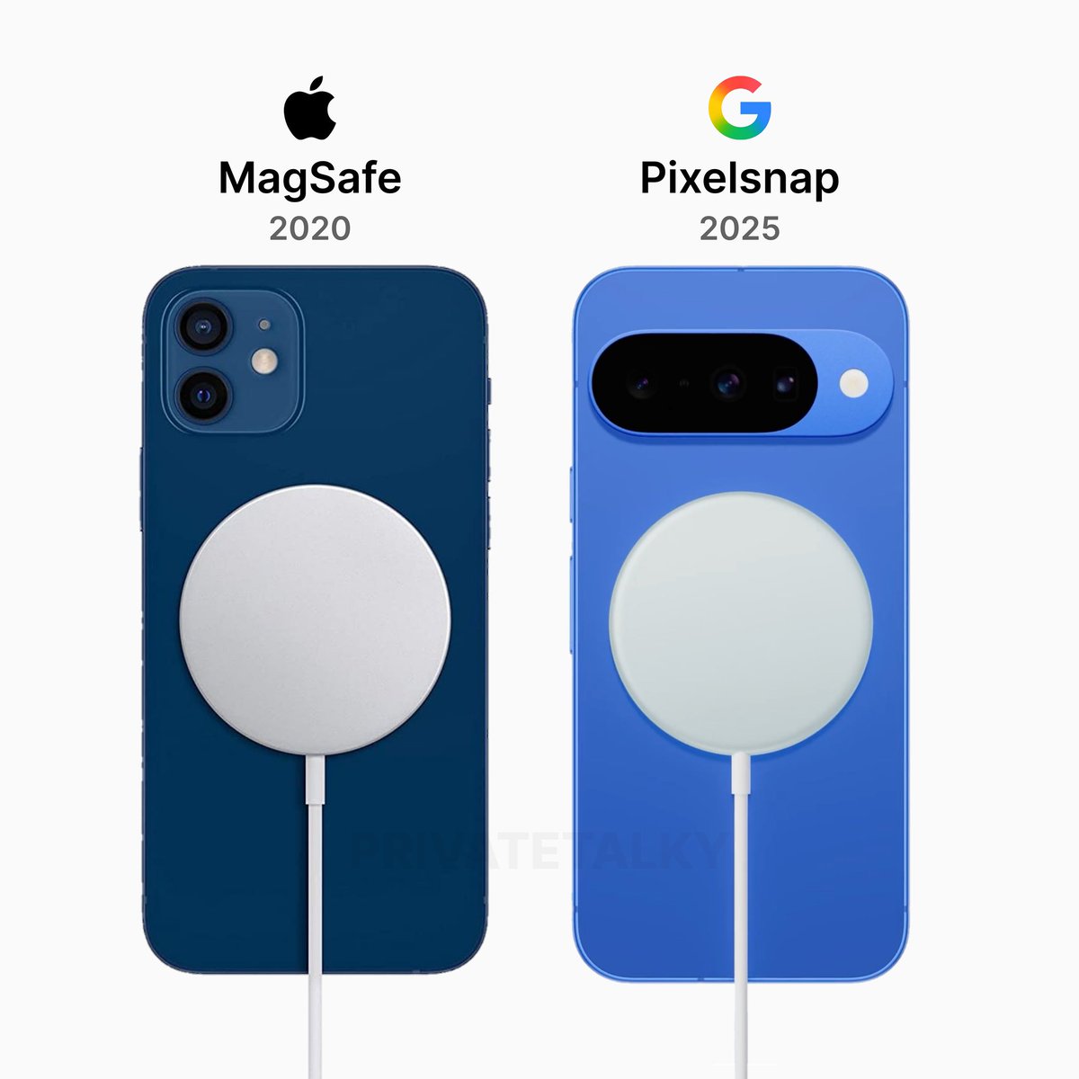 GenerandoAndo's tweet photo. 👀 ¿Coincidencia o copia? #iPhone #Pixel10 https://t.co/sM5x0iMQnI