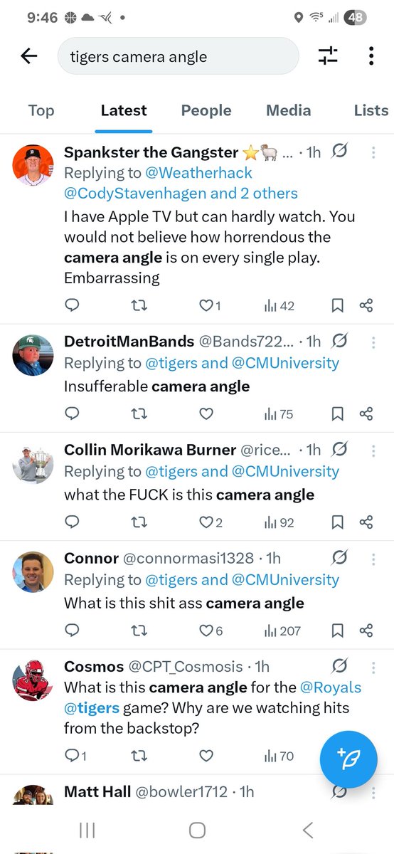 michaelbieke's tweet photo. People are VERY frustrated by the Apple TV Friday Night Baseball broadcast tonight. And they are totally right.  It is completely unwatchable. https://t.co/oFo2KdyUz9