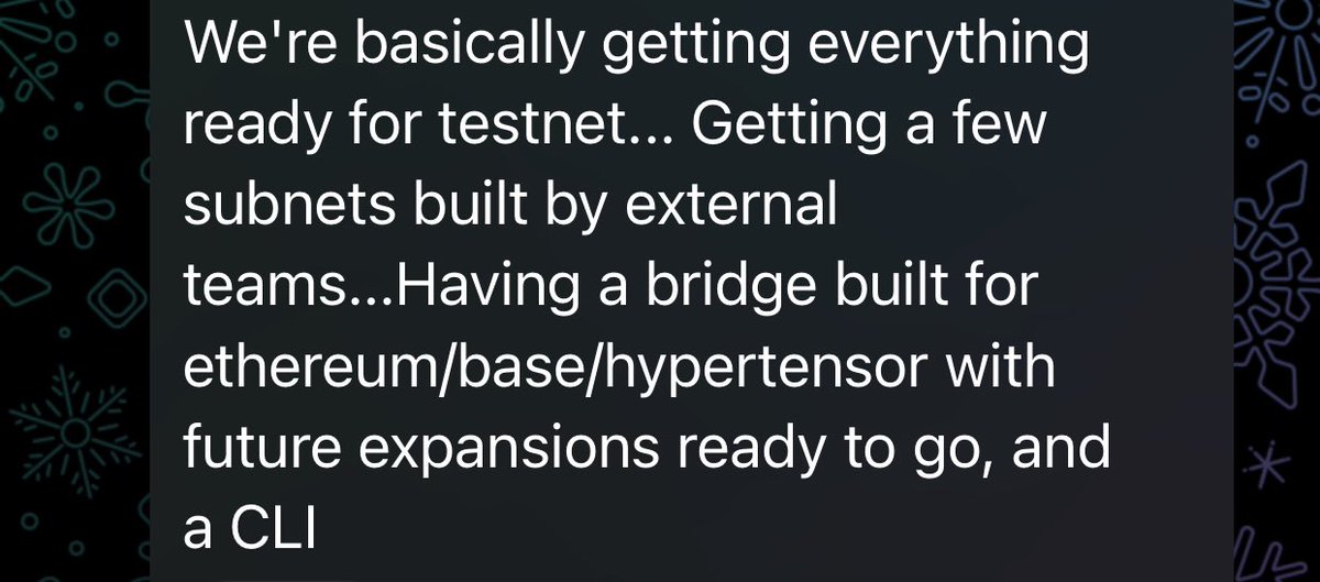 TensorSupporter's tweet image. This is Real Hidden #Ticker

$TENSOR 

DYOR #Hypertensor 

$BTC $ETH $RENDER $QUBIC $ROSE $ONDO $AKT #Grayscale $TAO $ADA #Binance  #x100 #Altcoin #AXS #Gem $SOL @cz_binance $AGRS $KAS $FET $NEAR $XRP $LINK @krekenfx #RWA $PAAL  $VRA $DIA $GRT @coinbase $BASE