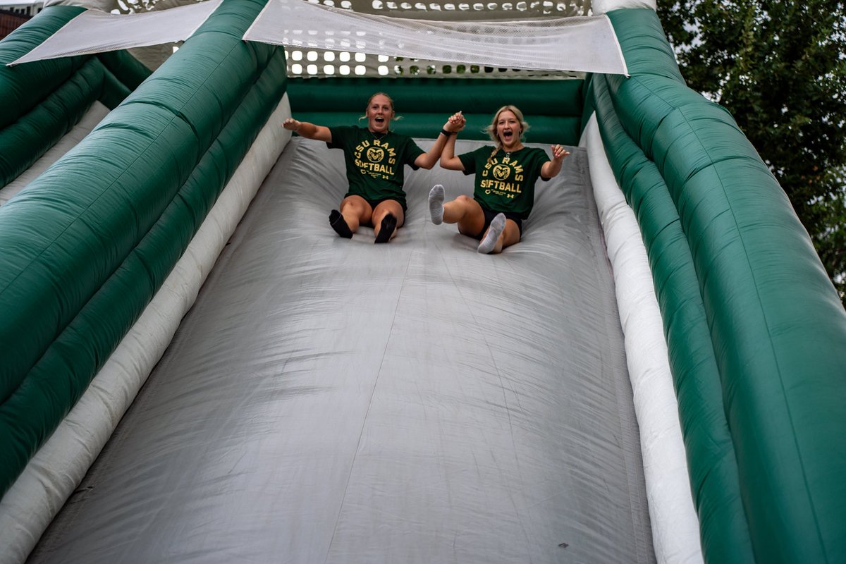 We 💚 Ram Country! 
Thanks to everyone who came out to Ram Fan Fest tonight!

#Relentless x #CSURams