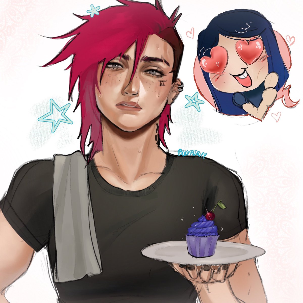 Cupcake for her cupcake #arcane