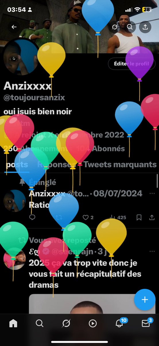 Pk y’a des ballons?