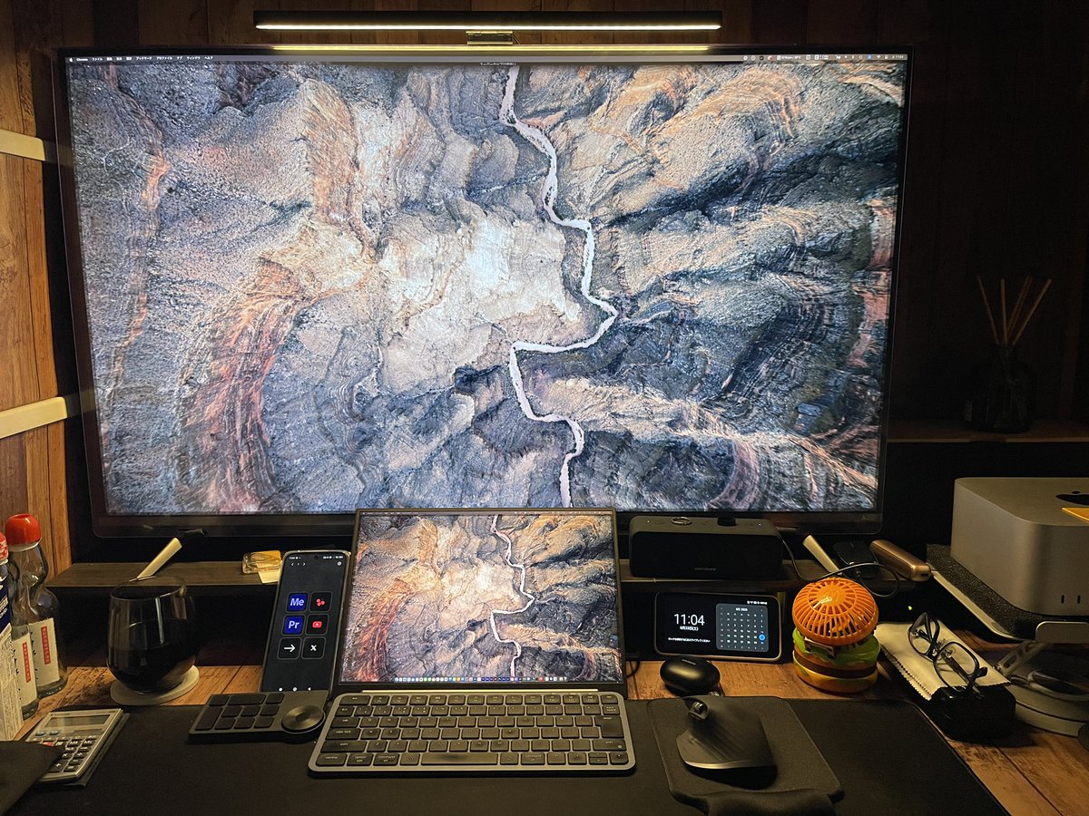 miracle_yosssy's tweet image. とにもかくにも
昼活開始

#desksetup 
#macstudio 
#動画編集者