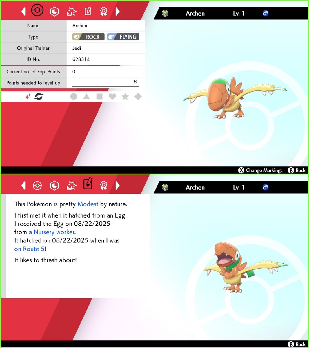 JediKush831's tweet image. SLD №880✨(274 Eggs Hatched) 
#AceShinyHunters #PokemonShield #MasudaCharmMethod