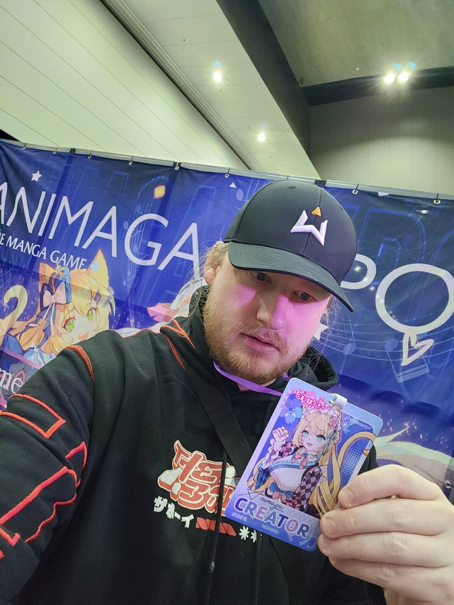 I successfully made it to <a href="/AnimagaExpo/">Animaga</a>, didn't know they used me on the creator badge. But hey I look good

Come see me