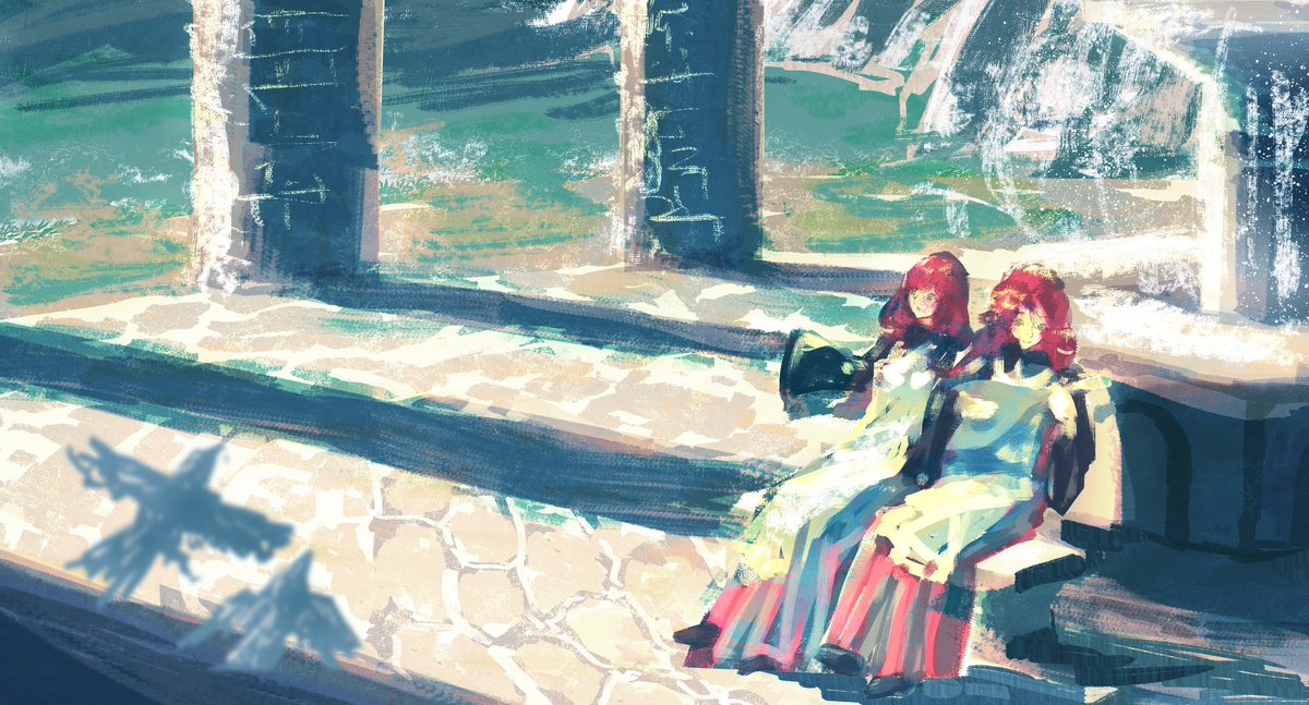 wip‼︎デボルとポポル描こうかなぁと！