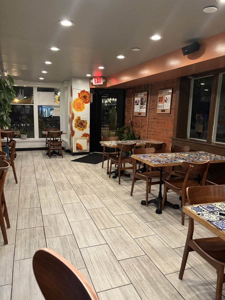 Stopped to grab dinner in Columbia Heights at Tequila and Mezcal, a place I’ve been to a hundred times. I am the only person in the bar. I have never seen it this empty, even on weekdays near close. Staff confirmed this is not normal!