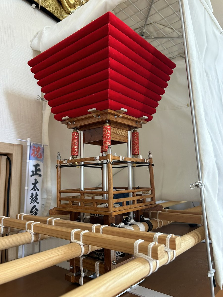 値下げしましたミニチュア太鼓台カンケツ童子 値下げしましたミニチュア太鼓台カンケツ童子 - メルカリ