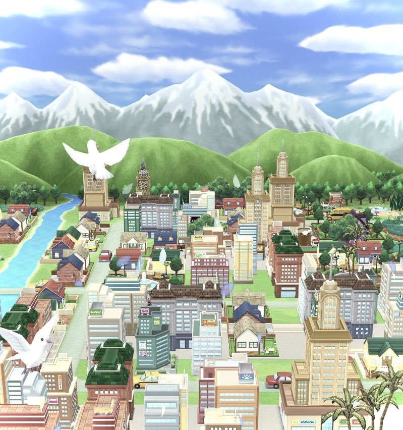 誰も知らない街を見下ろし🕊️