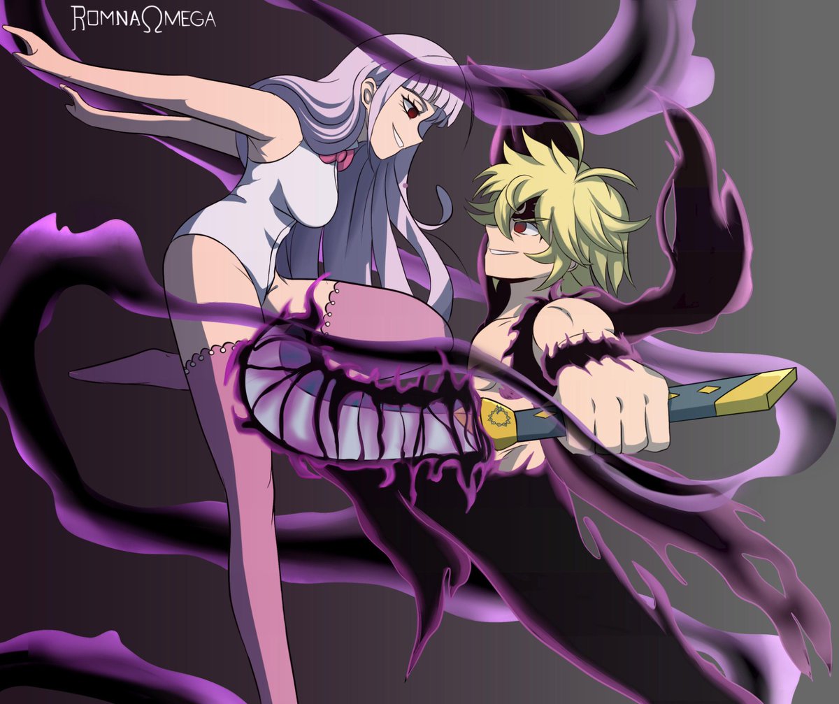 Meliodas vs Melascula

#fanart #AnimeArt #digitalart #meliodas #NanatsuNoTaizai  #melascula #七つの大罪