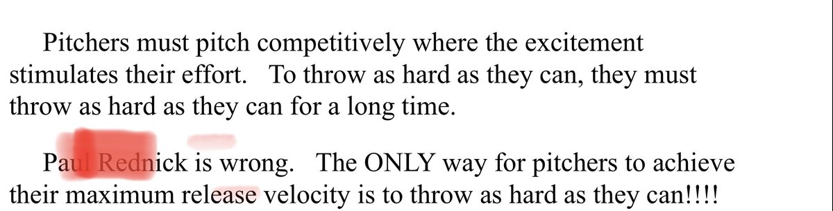 Who never throws BP?

Former MLB pitchers. 

Why?

Because they listen to gurus who refuse to accept science and modernity. 

Their arms are shot. 

The dads of #BBTrumpland have a tough choice. 

Al Jaeger or a CYA winning PhD
