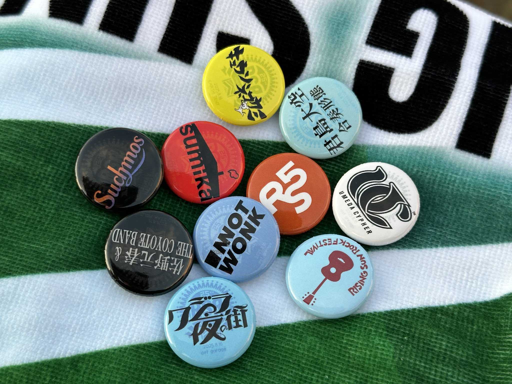 RSR 缶バッチ この缶バッジ持っていませんか？-RISING SUN ROCK FESTIVAL in