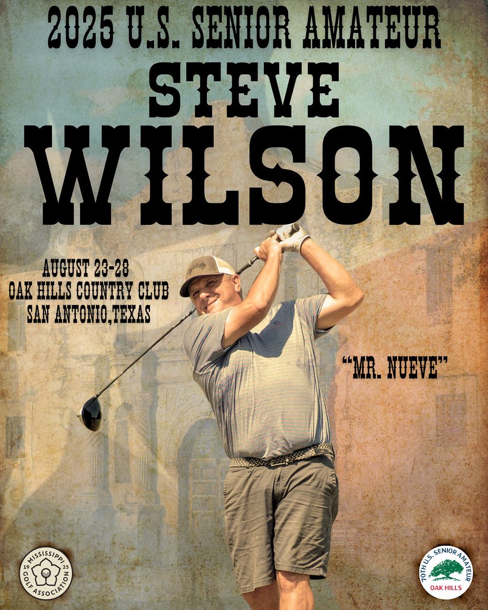 Steve Wilson heads out west to handle some business in San Antone🤠

Wish him good luck as he looks to bring home his 2nd USGA championship!