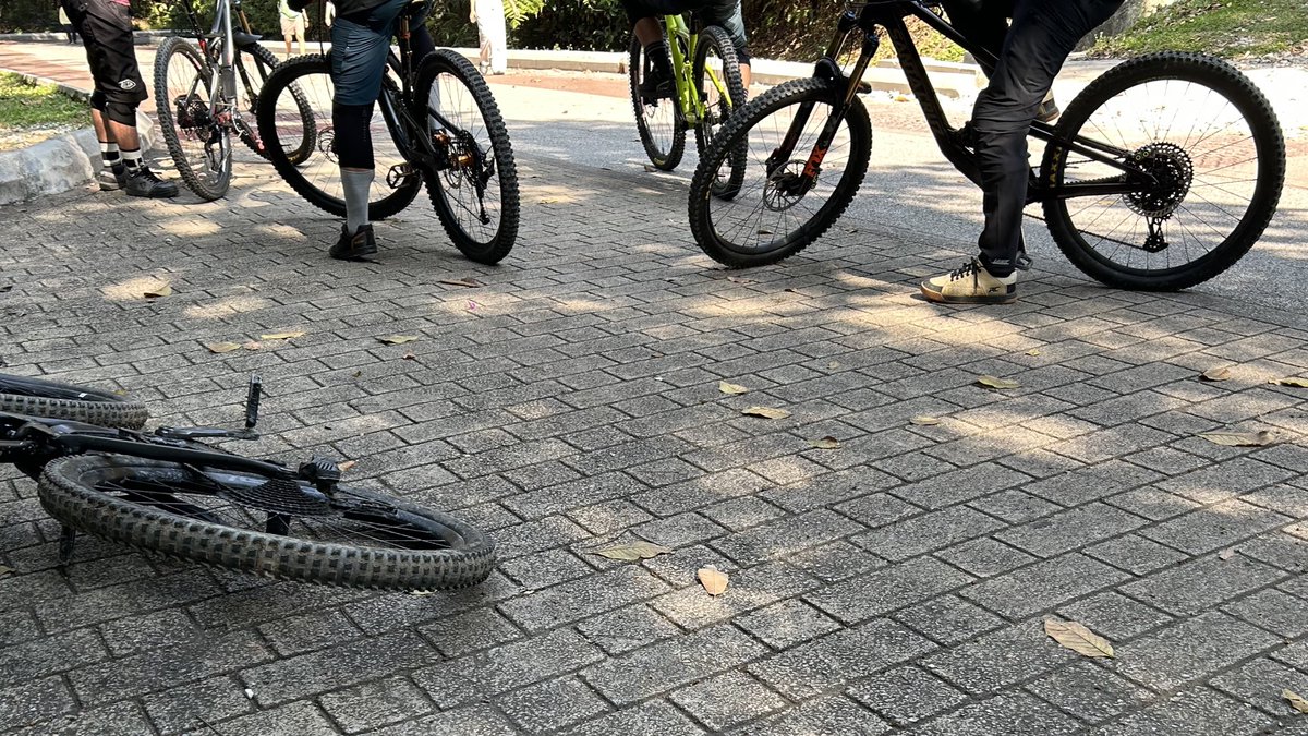 Overheard,

Last time I like to play with lego. Now i build my own bicycle. I like to source parts and then assemble them on my own. I like to build things.