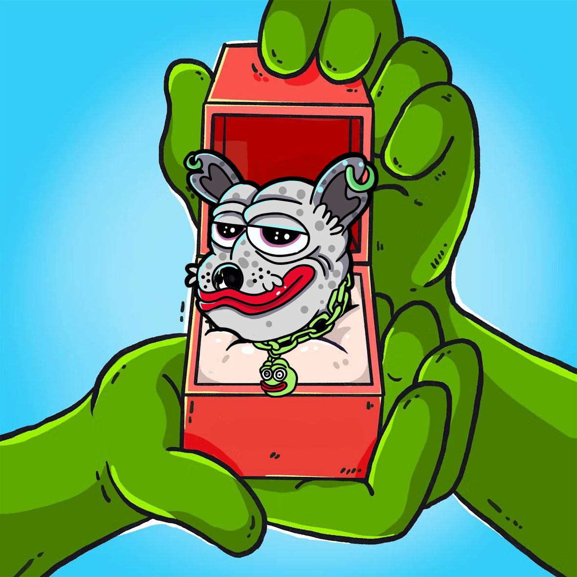 Say yes to the only dog that matters. 💍🐾 

$ZEUS