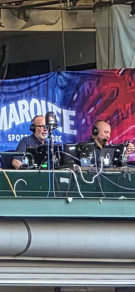 SeanRegret's tweet photo. @WatchMarquee We see you JD and Alex. We are enjoying @cubs At Anaheim. https://t.co/yqGzwrwe9W