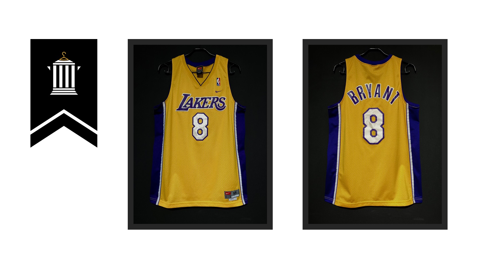 1997-98 Fleer Zone コービー ブライアント コービーのロゴマンパッチオートは約6100万円【Goldin Auctions