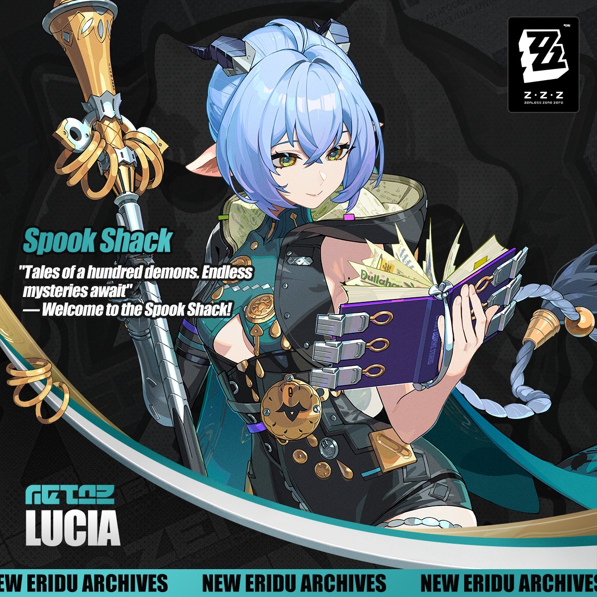 timely_Lucia's tweet image. Hello everyone i am an account dedicated to the new zzz character Lucia hope you guys will like me