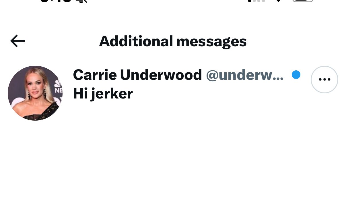 Carrie stop im going to white pee