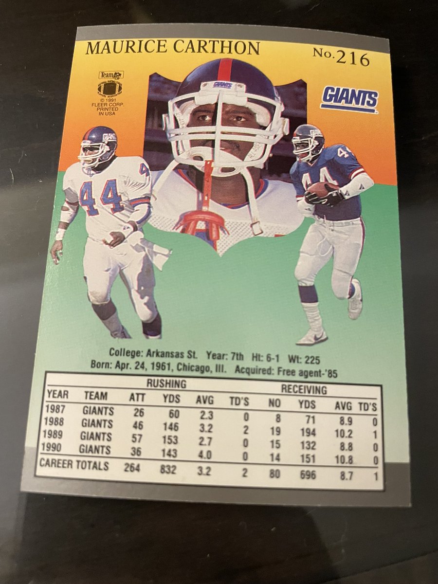 JohnVerser's tweet photo. Bought a box of random cards because I felt like wasting $10. But then there was this gem. #AStateMade https://t.co/3Zbs6d3bTW