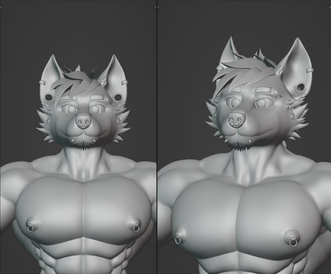 Esse daqui é um dos rostos que eu mais amei fazer