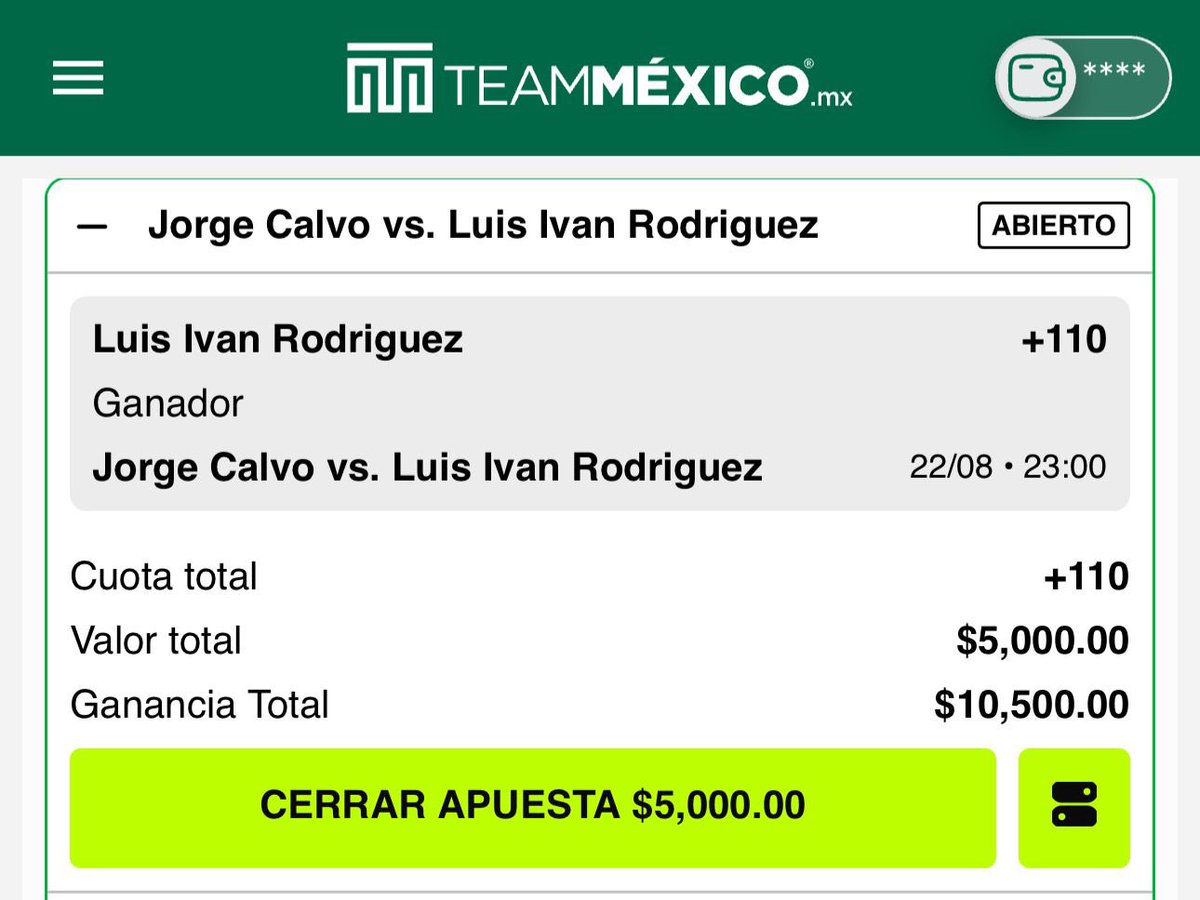 adrianm10's tweet photo. Banda, traigo el ticket ganador para hoy en Lux Fight League 🔥

Luis Iván Rodríguez se lleva la victoria.
Aprovechen que está pagando positivo en Team México https://t.co/C2CeUaVJbS
