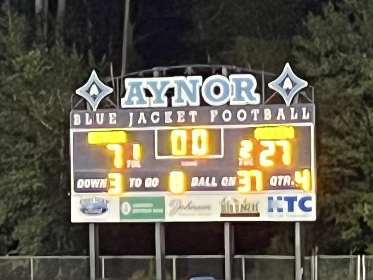 Aiken wins tonight! 1-0