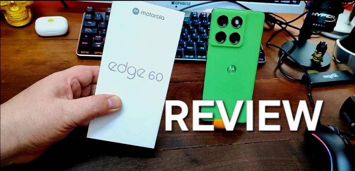 Review del Motorola Edge 60 
youtu.be/VpgM6qWLRZI