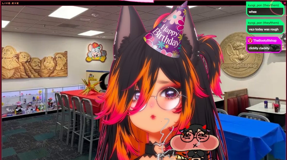 birthday PEAK strimm on the twtch! :'3
ft. sad chuckechheez