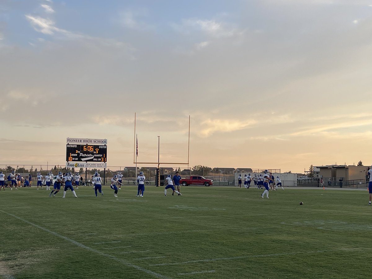 Rebecca Wasik (@rebeccareporter) on Twitter photo Here at Pioneer High in Woodland for the <a href="/DavisBlueDevils/">Davis Blue Devils</a> first game of the season. Score updates and a story in The Enterprise to come! 🏈🏈🏈 <a href="/D_Enterprise/">The Davis Enterprise</a> <a href="/OSeb1/">Sebastian Oñate</a> <a href="/MikeBMultimedia/">Mike Bush</a> Here at Pioneer High in Woodland for the <a href="/DavisBlueDevils/">Davis Blue Devils</a> first game of the season. Score updates and a story in The Enterprise to come! 🏈🏈🏈 <a href="/D_Enterprise/">The Davis Enterprise</a> <a href="/OSeb1/">Sebastian Oñate</a> <a href="/MikeBMultimedia/">Mike Bush</a>