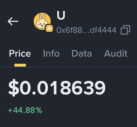 #USD1 season is coming soon 🐰