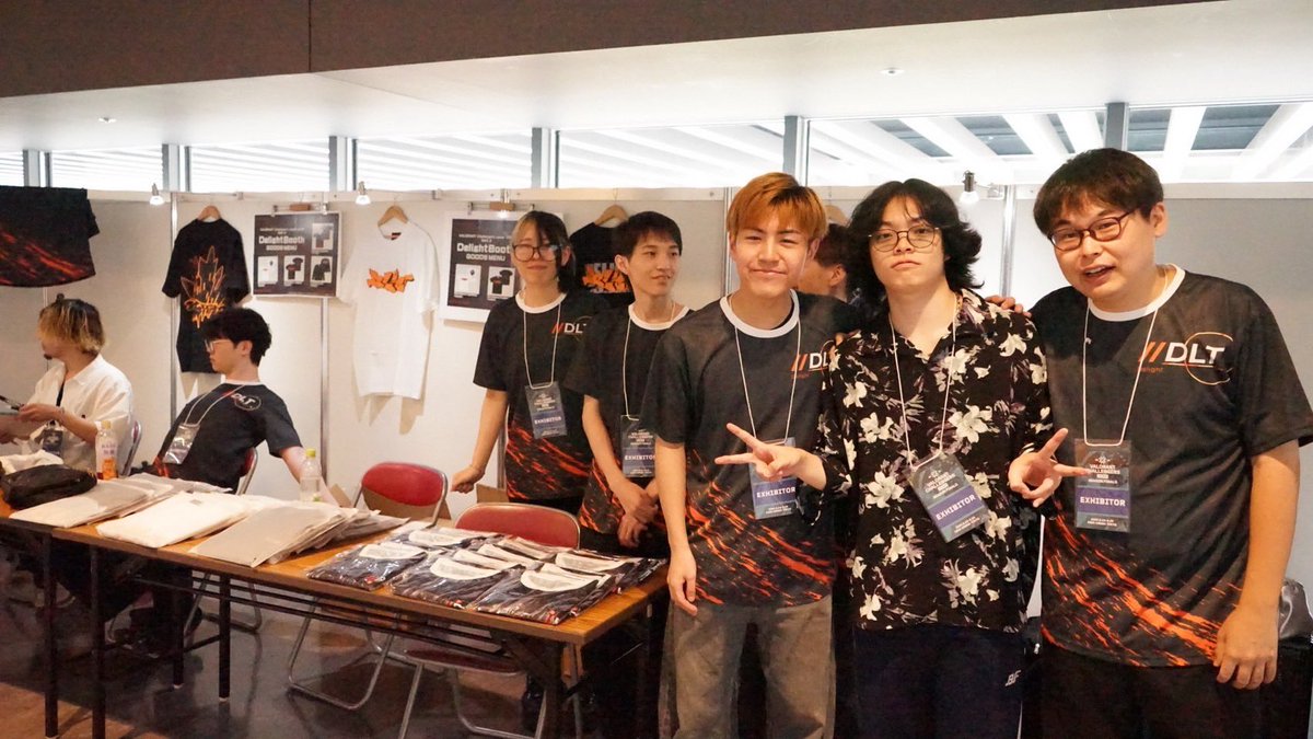 ◤VCJ 2025 Delightブース◢

ストリーマー選手達揃っております！！
ブースでお待ちしております🔥

#DLTWIN #Delight #VALORANT #ChallengersJP