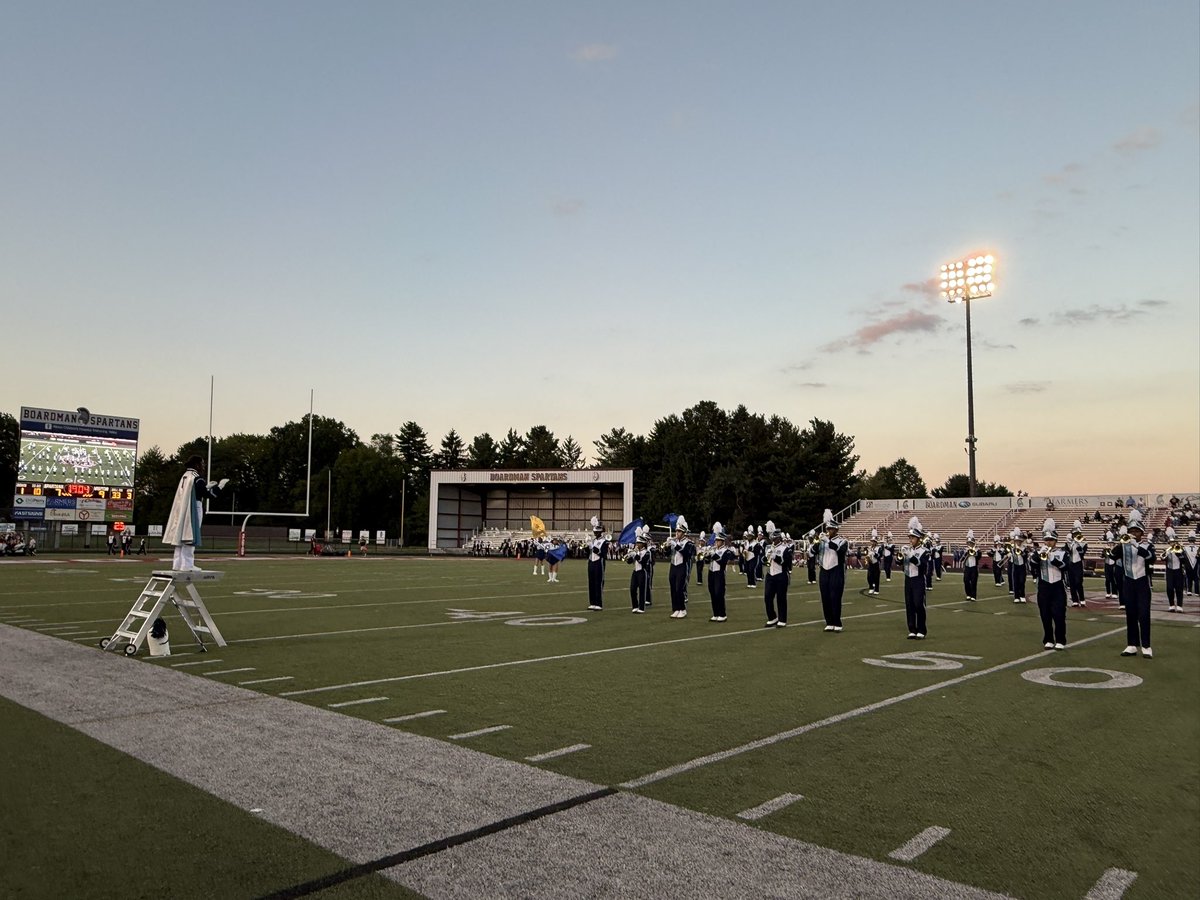 TBurgTigerBands's tweet image. What. A. Game! Huge congrats to our Varsity Squad for the win!!!

Super happy with our Band’s debut halftime performance!

The @StreetsboroBand Blast is tomorrow!  6pm show.

#BusyWeekend 
@TwinsburgTigers 
@theTwinsburgHS