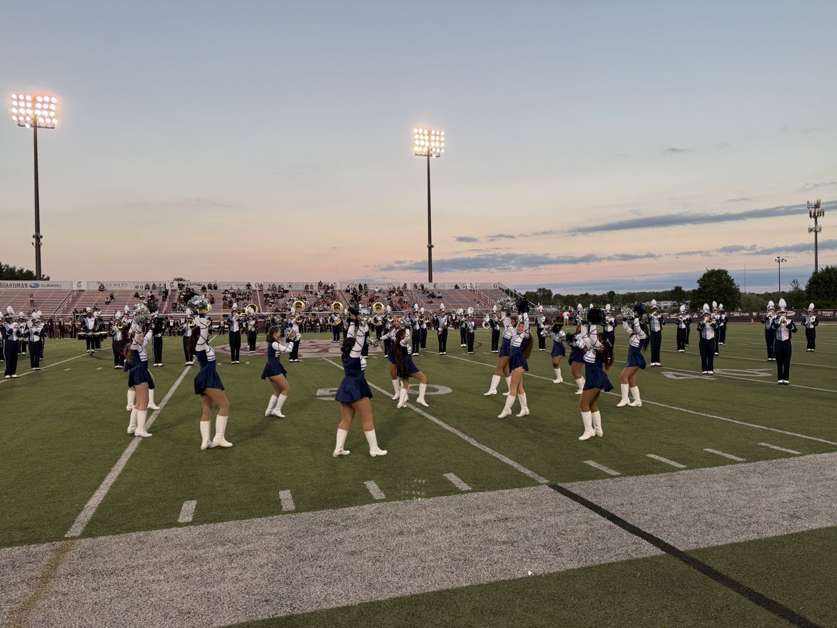 TBurgTigerBands's tweet image. What. A. Game! Huge congrats to our Varsity Squad for the win!!!

Super happy with our Band’s debut halftime performance!

The @StreetsboroBand Blast is tomorrow!  6pm show.

#BusyWeekend 
@TwinsburgTigers 
@theTwinsburgHS