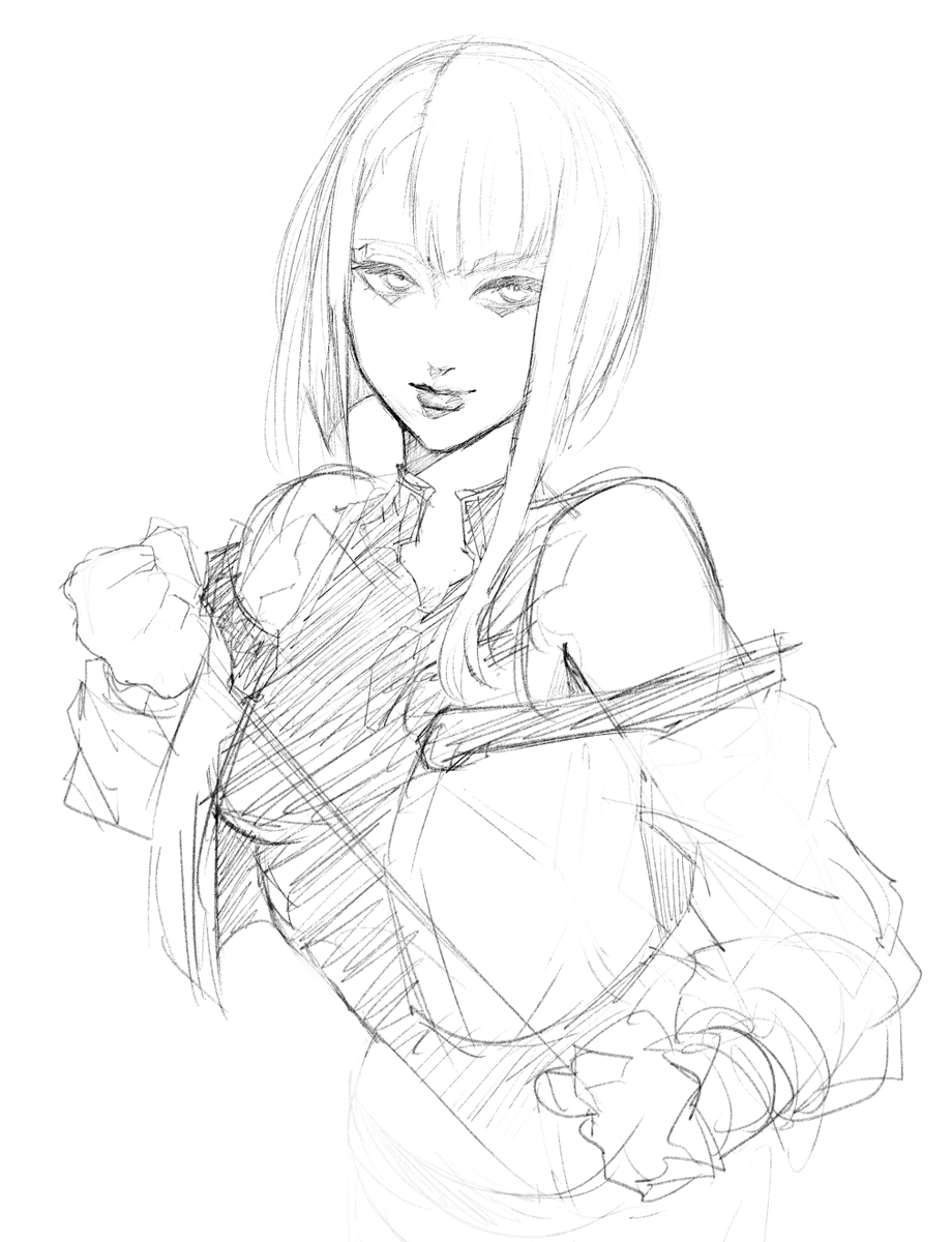 lucy guilty gear sketch