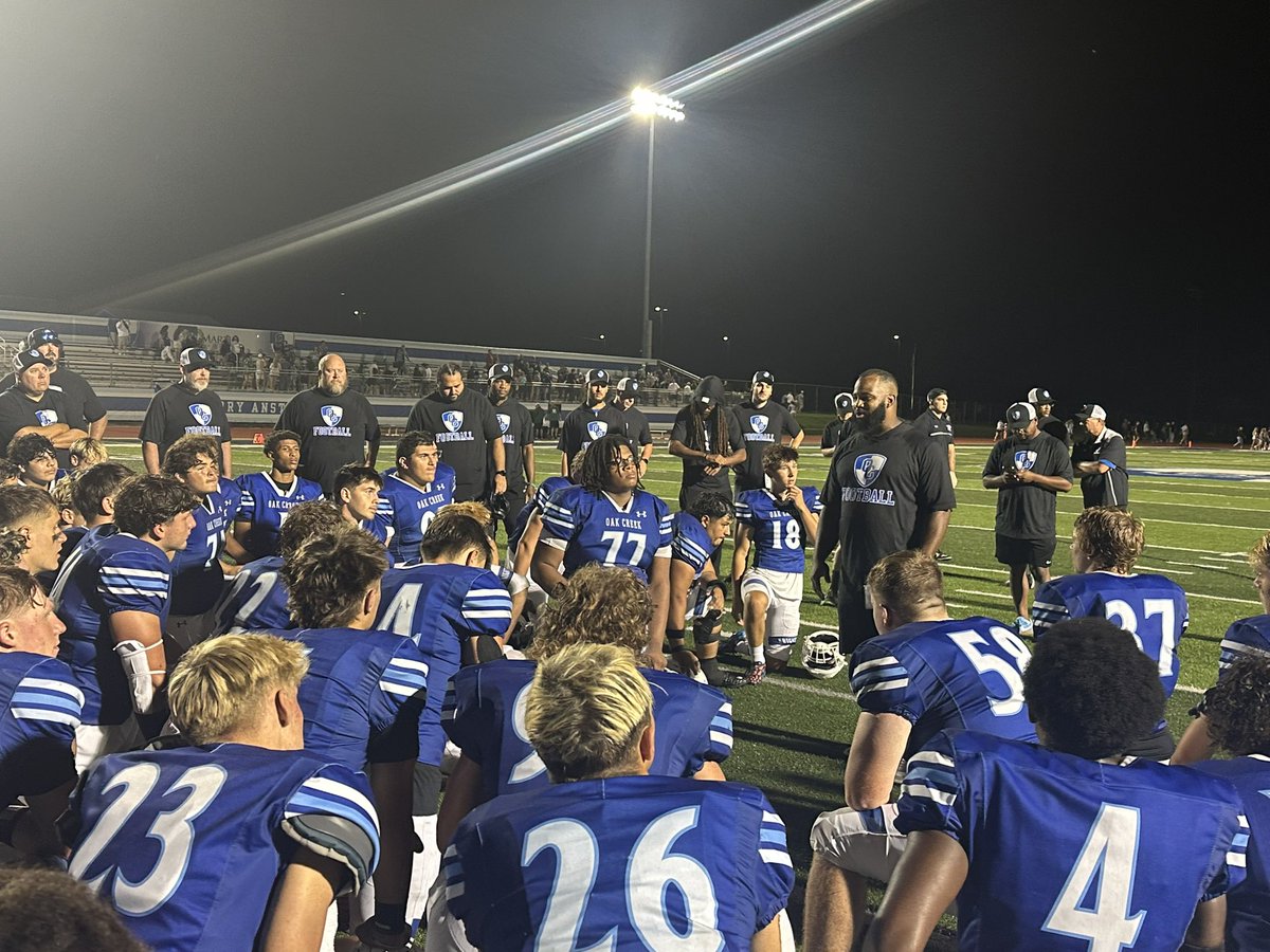 Final: OC 34 Waterford 3
Well rounded win for the Knights.  Congratulations to Coach Calhoun on his 1st Win as Varsity Head Coach at his Alma mater!  1st of many!  <a href="/brian_calhoun2/">Brian Calhoun</a>