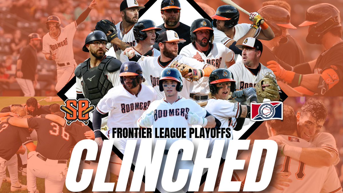 CLINCHED!!!! For the fourth time in five years the Boomers are bound for the playoffs!!!!