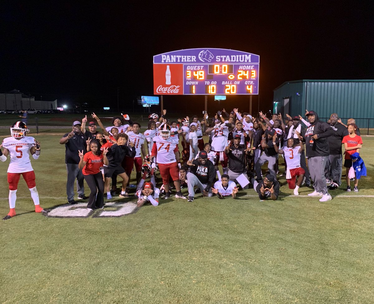 Loachapoka (@pokaathletics) on Twitter photo Almost a 50 BALL! Congratulations to the Loachapoka Football team in its first WIN of the season 49-24 @ Prattville Christian Academy! #pokapride #pokafootball #oneway #pokaway <a href="/LoachapokaAD/">Poka Principal/AD CMAA</a> <a href="/oanowsports/">O-A News Sports</a> <a href="/oanewspreps/">OA News Preps</a> <a href="/coachbhall76/">Branden Hall</a> Almost a 50 BALL! Congratulations to the Loachapoka Football team in its first WIN of the season 49-24 @ Prattville Christian Academy! #pokapride #pokafootball #oneway #pokaway <a href="/LoachapokaAD/">Poka Principal/AD CMAA</a> <a href="/oanowsports/">O-A News Sports</a> <a href="/oanewspreps/">OA News Preps</a> <a href="/coachbhall76/">Branden Hall</a>