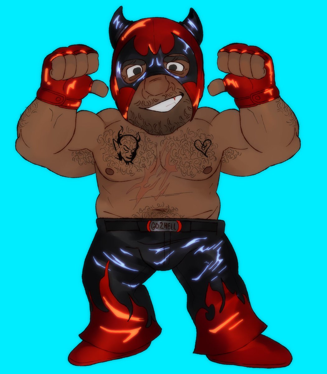 chibi comm for <a href="/grabbagmidi/">☢️Mace☢️</a> of his epic sauce oc rafael 
[ #satinpistol ]