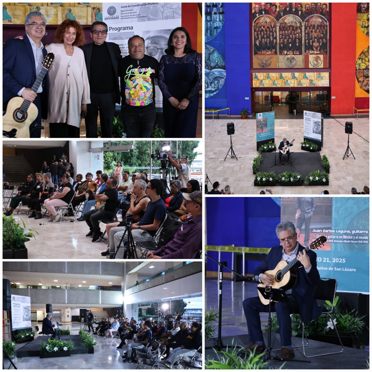 Ciclo: la guitarra en México y el mundo
"Juan Carlos Laguna, Geometrías del silencio"