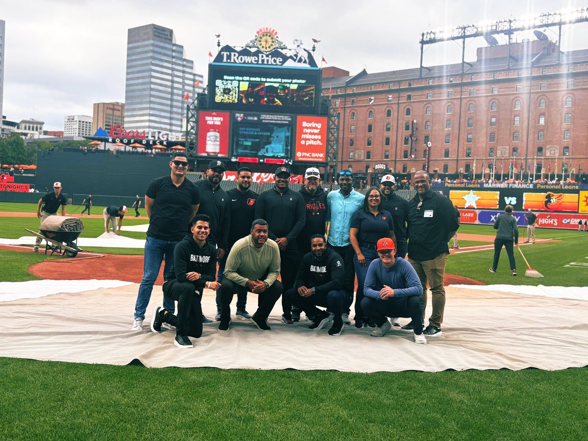 Rocumarez's tweet photo. Behind every player’s dream, there’s a scouting team making it happen. Orioles International Scouting. https://t.co/aeYvf7QgLE