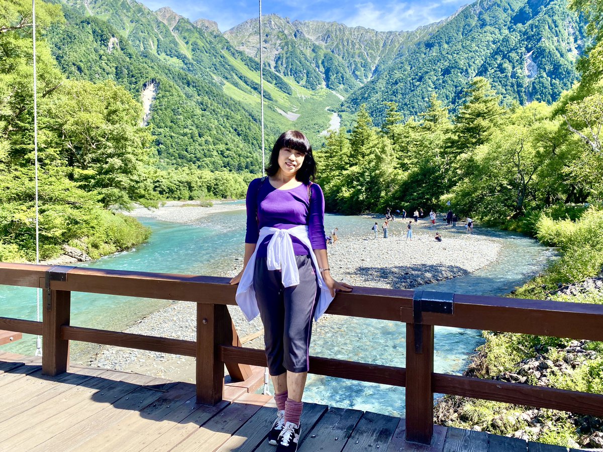 飛騨高山上高地，不愧是日本避暑胜地排名第一。从炎热的京都来住两天，凉爽宜人，回来好像感觉没那么热了😆。