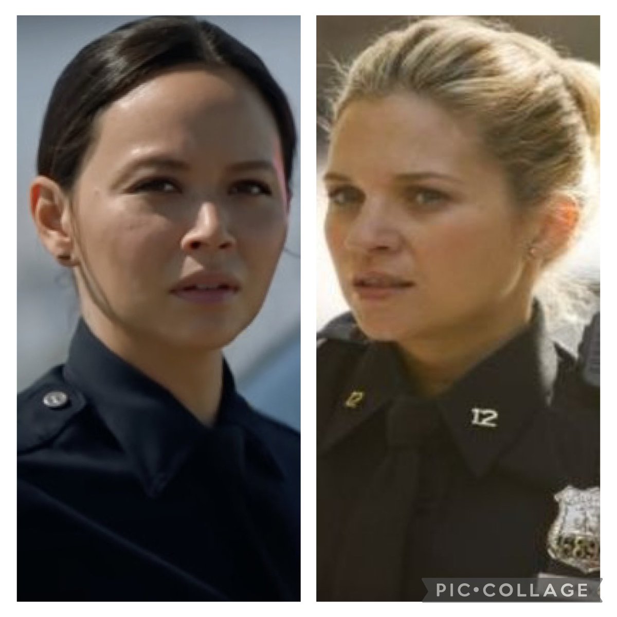 81Bayer's tweet photo. Officer Eddie Janko and former Officer Lucy Chen have a shared commonality between each other, they were both Rookie cops turned veteran police officers who eventually fell in love with their respective training officers in Jamie Reagan and Tim Bradford.
#Jamko
#Chenford https://t.co/zR19KoyEJ6