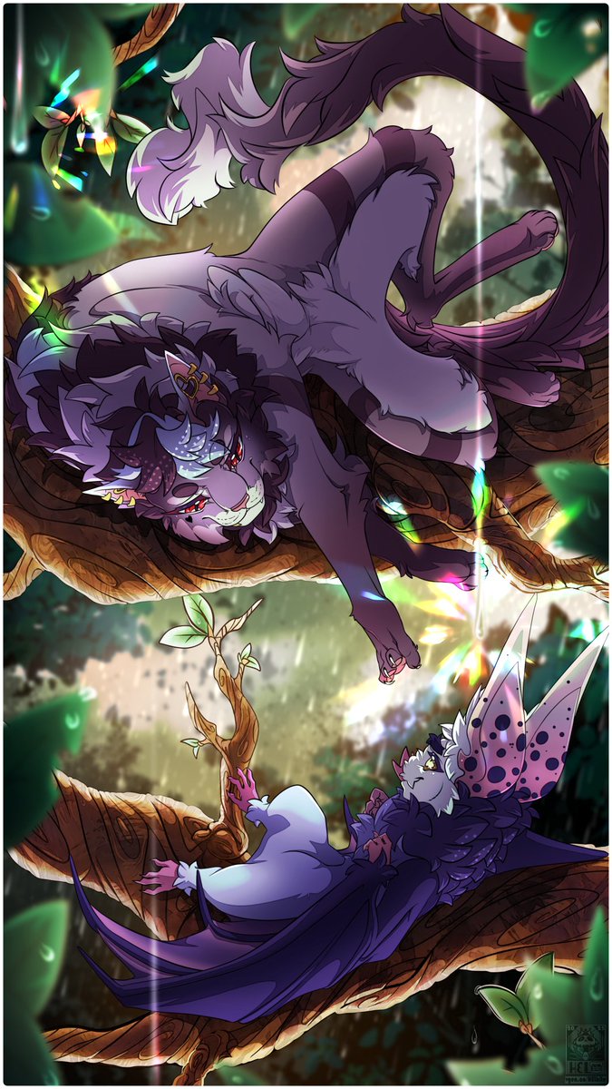 helbite's tweet image. 🦇 Snapshot Illustration Art for Risingserge!! ft @TrashCatPop 's cat form and my little ding bat!
Likes and Reposts appreciated!

💀 Commissions OPEN! : [ vgen.co/helbite ]
#scribbHEL #vgencomm #vgen #vgencommission