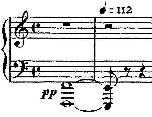 When Verdi does a reverse "Jaws" …