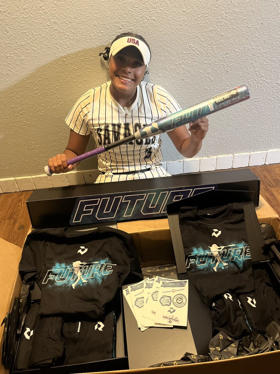 Khloe Williams (@khloewill2028) on Twitter photo It’s been a great day! Had a couple of school games with big WINS and came home to this amazing package from
<a href="/DeMariniFP/">DeMarini Fastpitch</a> with their new FUTURE bat and some apparel 😎 I can’t wait to swing this bat! Thank you DeMarini for thinking of me and stay tuned!! <a href="/Jazz16u/">Impact Gold Jazz 16U</a> <a href="/jazzvesely/">Jazz Jackson-Vesely</a> It’s been a great day! Had a couple of school games with big WINS and came home to this amazing package from
<a href="/DeMariniFP/">DeMarini Fastpitch</a> with their new FUTURE bat and some apparel 😎 I can’t wait to swing this bat! Thank you DeMarini for thinking of me and stay tuned!! <a href="/Jazz16u/">Impact Gold Jazz 16U</a> <a href="/jazzvesely/">Jazz Jackson-Vesely</a>
